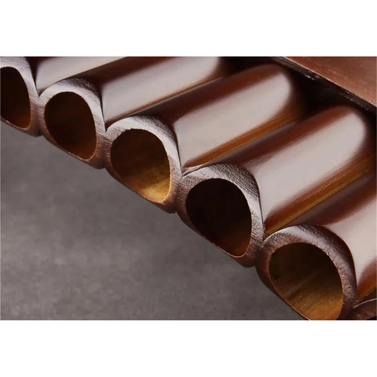 Panflöte Für Anfänger G Taste 22 Röhrenpanflöte Handgefertigtes Blasinstrument Professionelle Leistung(Left Hand)