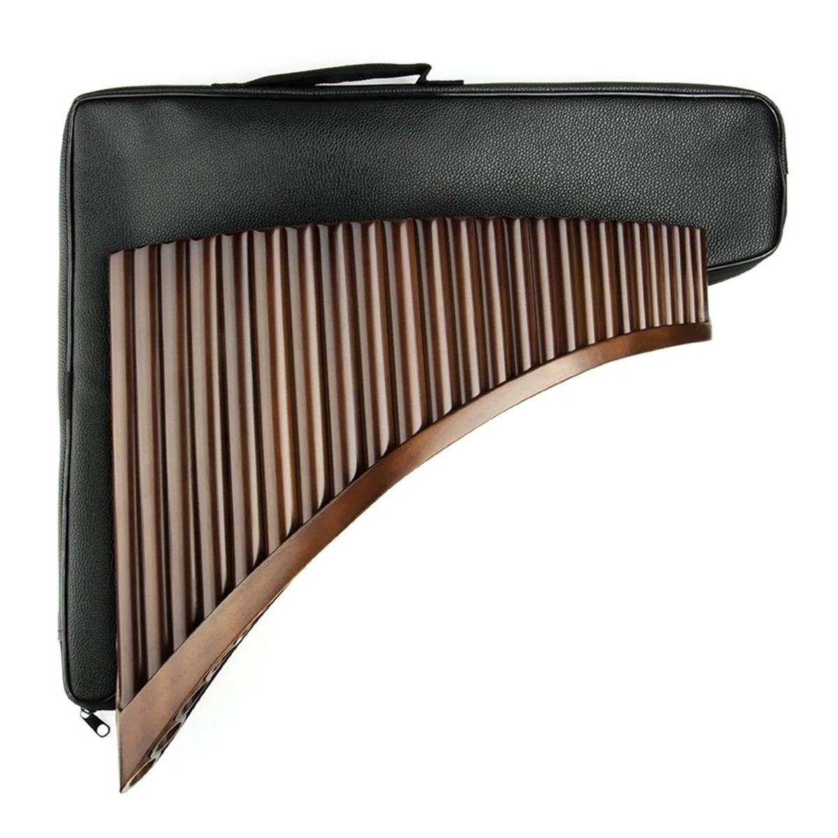 BABYCE Panflöte Erwachsene 25 Pfeifen, C-Taste, Unten Ausgehöhlt, Professionelle Panflöte, Chinesisches Traditionelles Musikinstrument, Panflöten, Leicht Zu Erlernen (Color : Right)