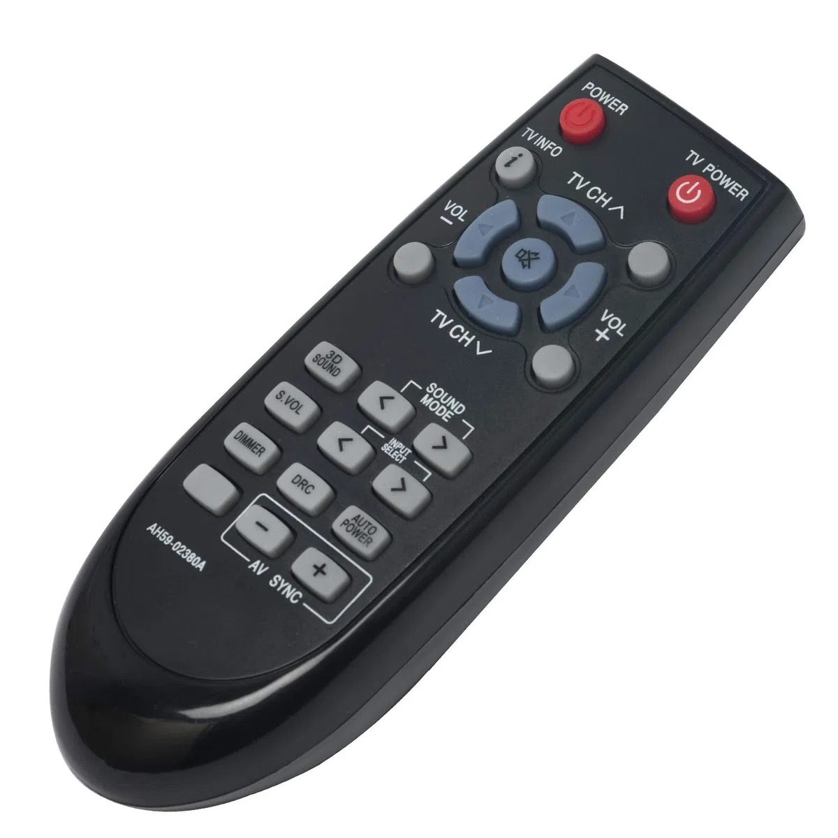 AULCMEET AH59-02380A Ersatzfernbedienung Kompatibel mit Samsung Virtual Surround Soundbar HW-D350 / ZF HW-D450 / EN HW-D450 / XN HW-D570 / EN HW-D570 / XU HW-D570 / ZF HW-D450 / XU HW-D450 / ZC
