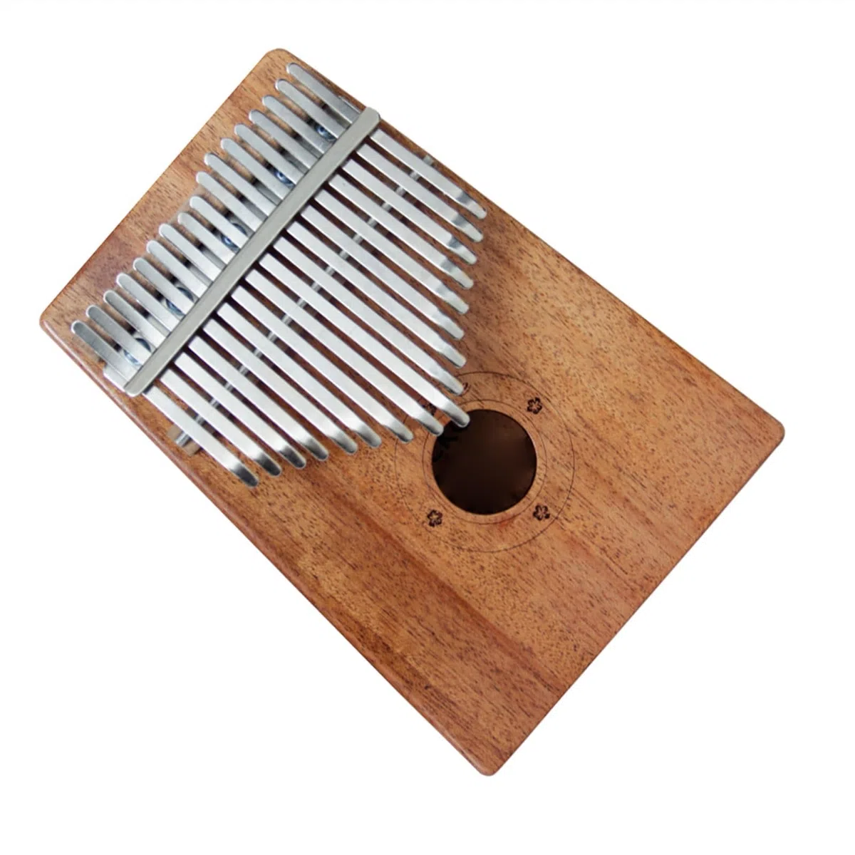 Hölzernes 17-Tasten-Kalimba, Afrikanisches Daumenklavier, Fingerklavier, Perkussionstastatur, Musikinstrumente Mit Tasche Kalimba Musikinstrument
