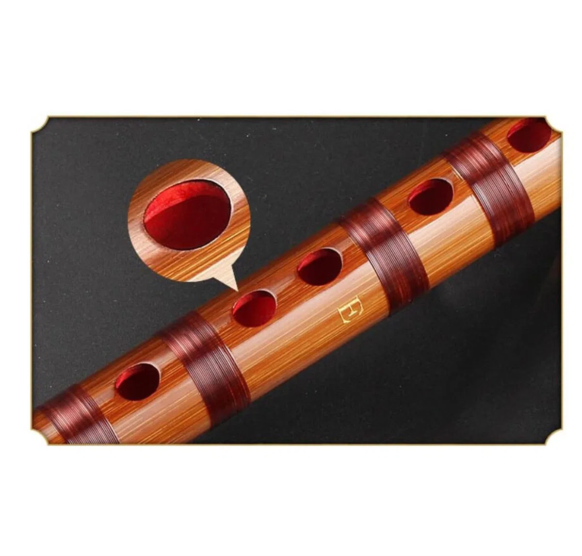 Bitterer Bambus High-End-Kupferflöten-Instrument Erwachsene Professionelle Spielen Erwachsene Flöte Chinesische Musical-Dizi-Klarinette G/F/E/D/C-TUNE(C)