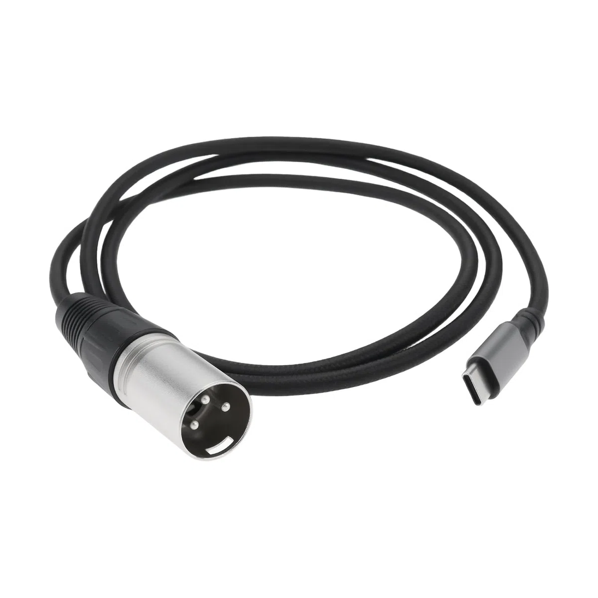 USB-C-auf-XLR-Stecker-Ausgangskabel 16BIT/44,1KHZ für Verstärker-Lautsprecher-Mischpult (1m)