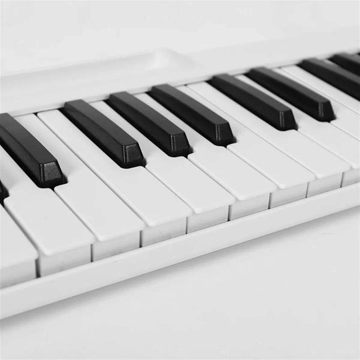 Elektronische Tastatur Für Erwachsene Elektronische Orgel 88 Tasten Professionelles Tragbares Keyboard-Piano Für Erwachsene Anfänger Musikinstrumente(White)