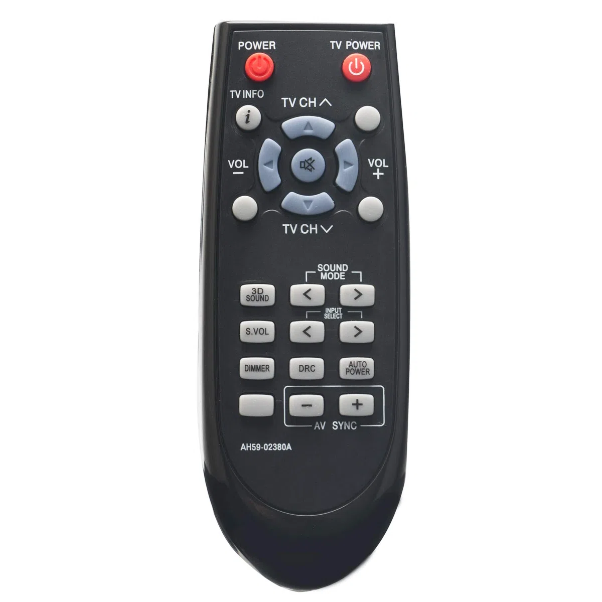 AULCMEET AH59-02380A Ersatzfernbedienung Kompatibel mit Samsung Virtual Surround Soundbar HW-D350 / ZF HW-D450 / EN HW-D450 / XN HW-D570 / EN HW-D570 / XU HW-D570 / ZF HW-D450 / XU HW-D450 / ZC
