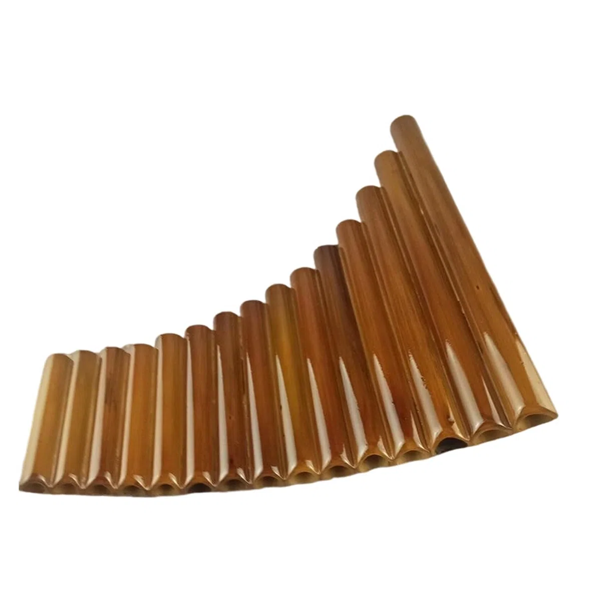 Panflöte Blasinstrument 25 Ton Bambus Panflöte Für Die Professionelle Aufführungspraxis Professionelles Panflöten Blasinstrument(15 note)