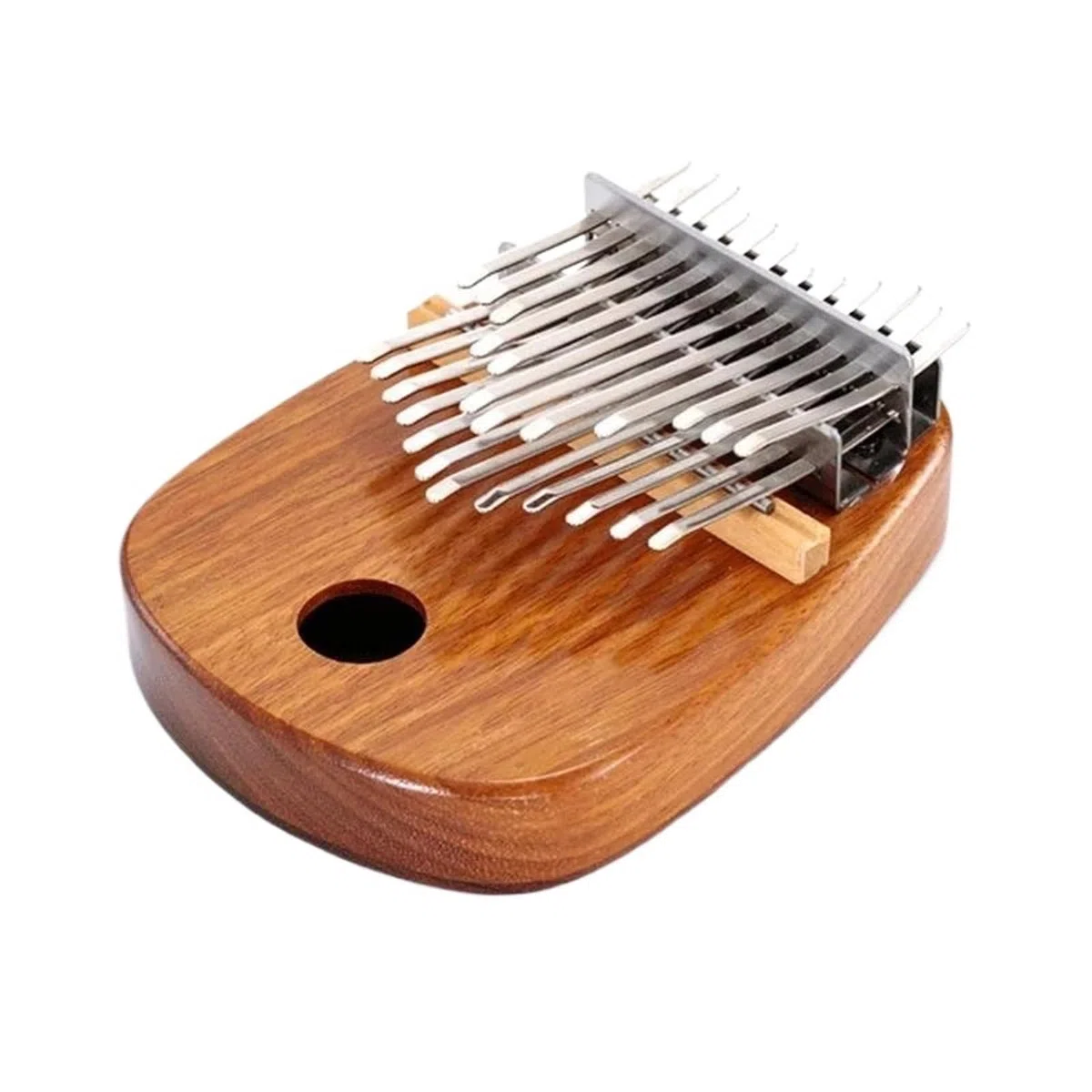 Kalimba-Daumenklavier Kalimba Tasche Xylophon Zweireihig Daumenklavier 24 Tasten Professionelles Vibraphon Musikinstrument Tastatur Padauk
