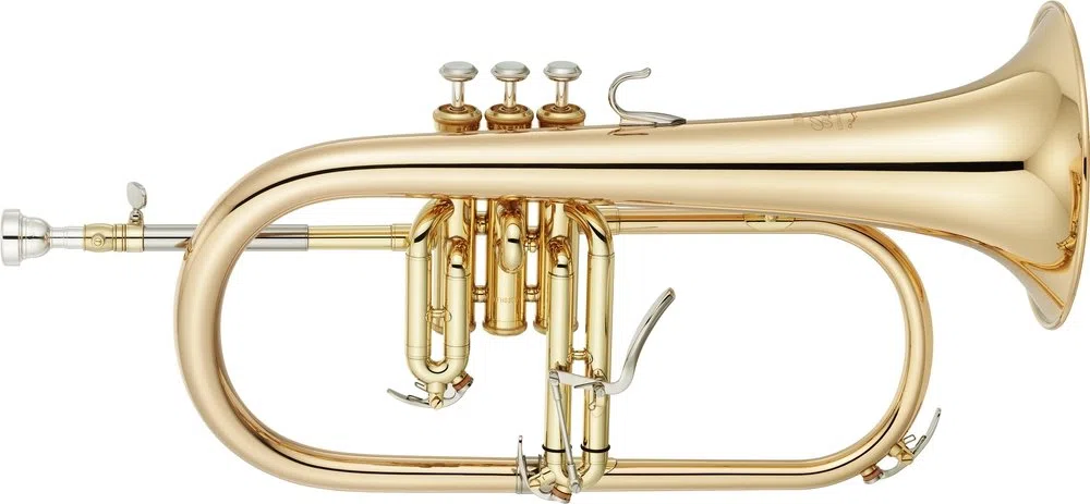 YAMAHA YFH8315G GOLDLACK Flügelhörner Bb Flügelhorn