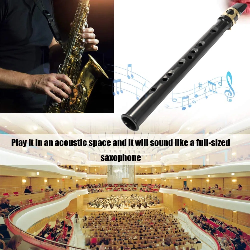 Saxophon Black Pocket Sax Mini Tragbares Saxophon Kleines Saxophon Mit Tragetasche Holzblasinstrument