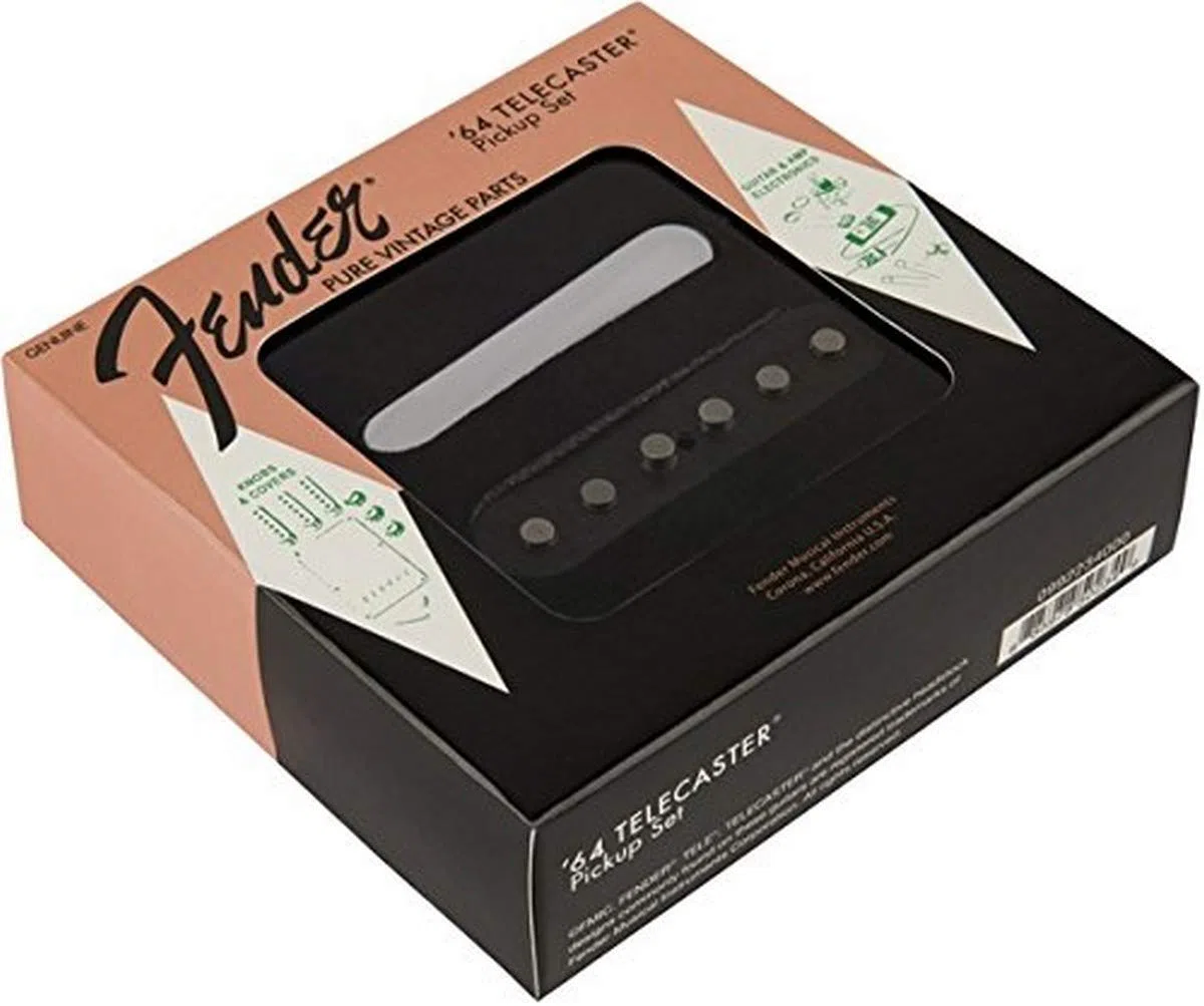 Fender Pure Vintage '64 Telecaster Tonabnehmer Alnico 5, 2er-Set