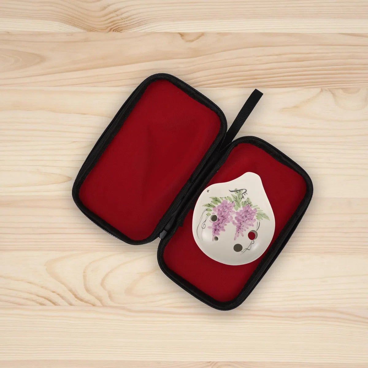 Tasche Ocarina Tragbarer Schutz Hartschale EVA Reise Aufbewahrung Outdoor Organizer Kompakt Stoßfest Für Musikinstrumente Klein