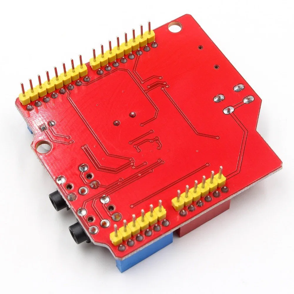 VS1053 Stereo Audio MP3 Player Shield Board Entwicklungsplatine Modul mit TF-Kartenslot für Aufnahme, Dekodierung, Play, kompatibel mit UNO/MEGA
