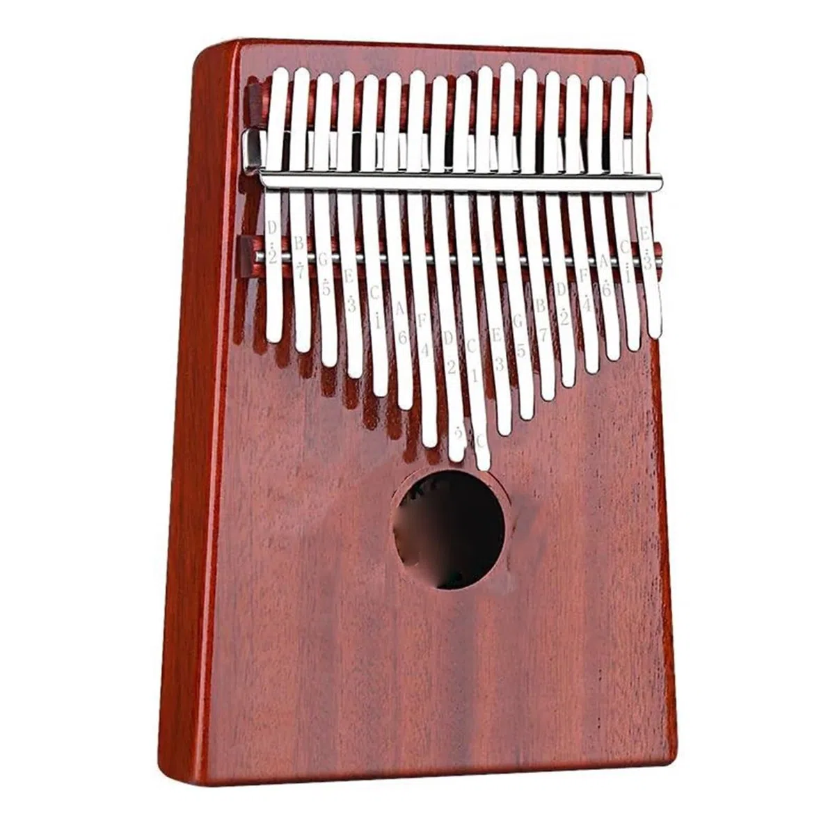 Anfänger-Kalimba Kalimba Aus Massivholz 17 Tasten C-Dur Professionelles Daumenklavier Geeignet Für Anfänger Und Erwachsene Tragbar