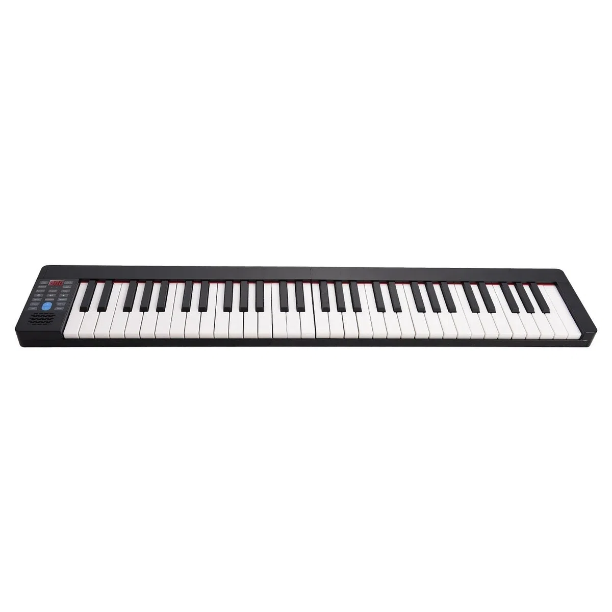 Faltbares Elektronisches Klavier Mit 61 Tasten Multifunktionale Elektronische Orgel Faltbares Digitalpiano 61 Tasten Klaviertastatur LCD(EU)