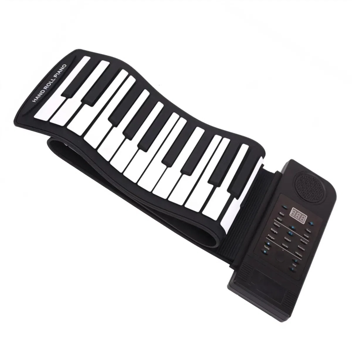 Professionelle Elektronische Tastatur Tragbares Roll-Up-Klavier Mit 61 Tasten Und Flexiblem Silikon Elektronische MIDI-Tastatur Orgel(EU)
