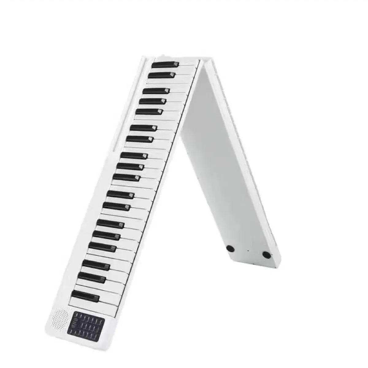 Elektronische Tastatur Für Erwachsene Elektronische Orgel 88 Tasten Professionelles Tragbares Keyboard-Piano Für Erwachsene Anfänger Musikinstrumente(White)