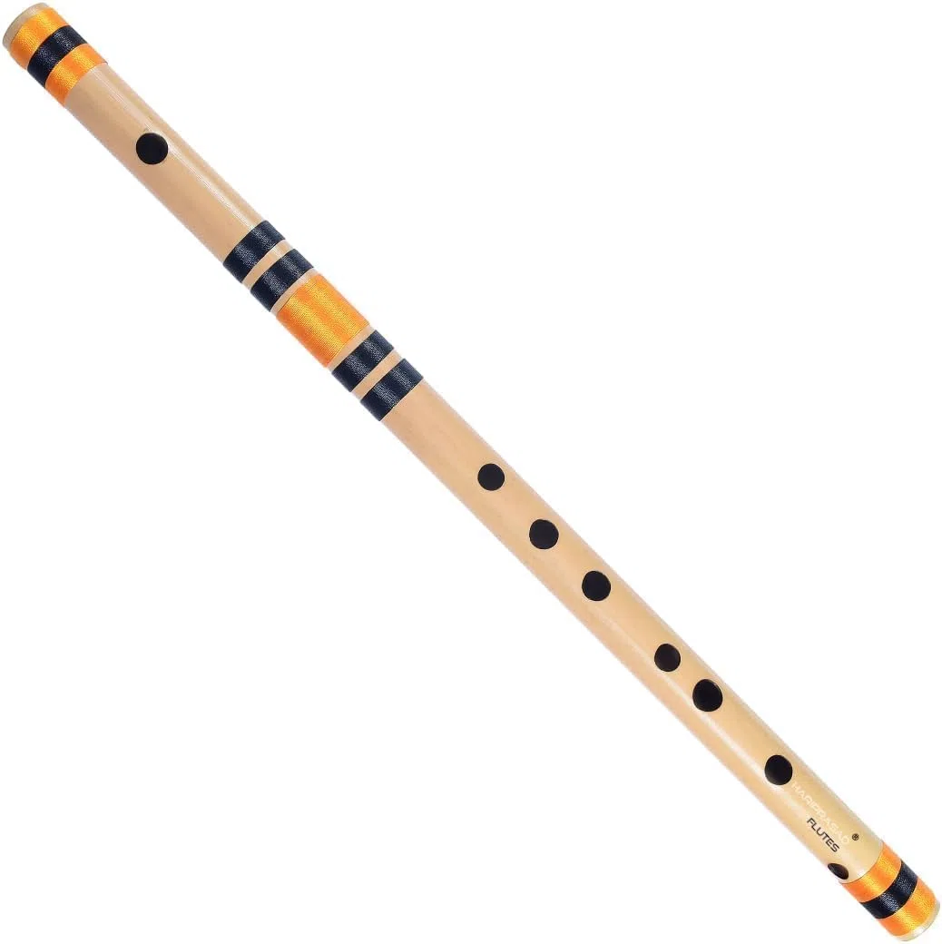 Holzblasflöte C Sharp 7 Loch Bambus Bansuri Rechtshänder Flöte für Anfänger Musikinstrument Mund Perkussian - 48,3 cm Länge