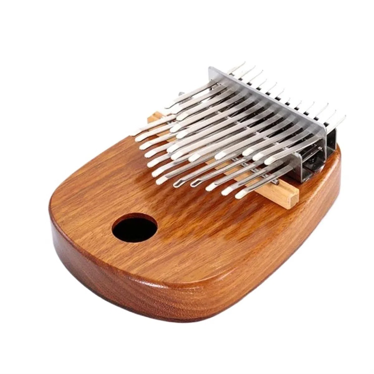 Kalimba-Daumenklavier Kalimba Tasche Xylophon Zweireihig Daumenklavier 24 Tasten Professionelles Vibraphon Musikinstrument Tastatur Padauk