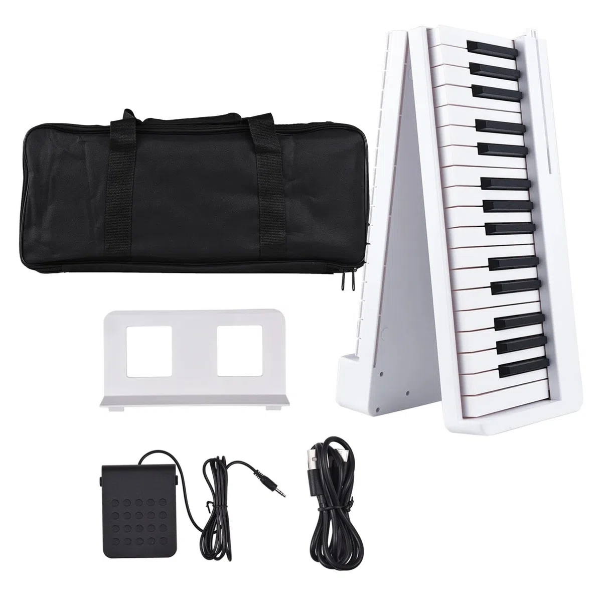61 Tasten Faltbares Elektronisches Klavier Multifunktionale Elektronische Orgel 61 Tasten Piano Keyboard