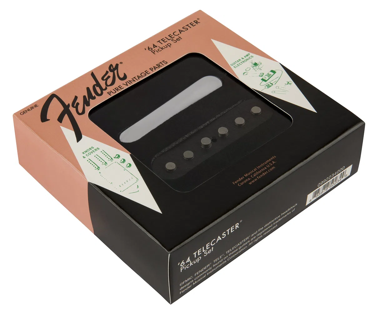 Fender Pure Vintage '64 Telecaster Tonabnehmer Alnico 5, 2er-Set
