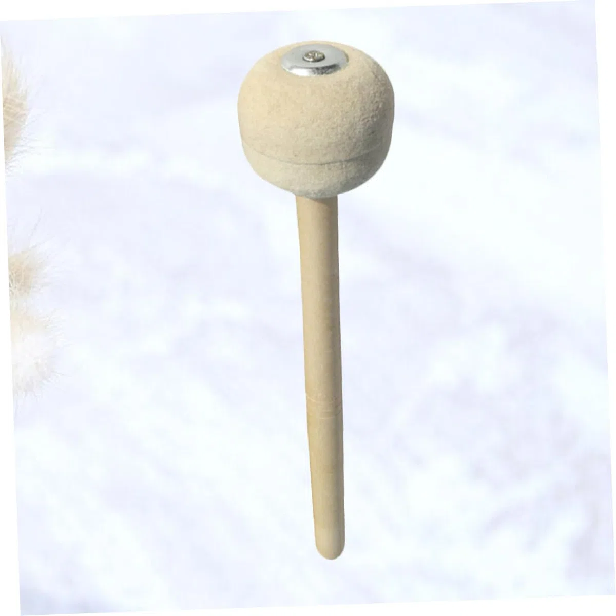 Schlägel für Snare Drum aus Wollfilz mit Griff aus Ahornholz Robustes Zubehör für Übung und Profispiel 1 Stück