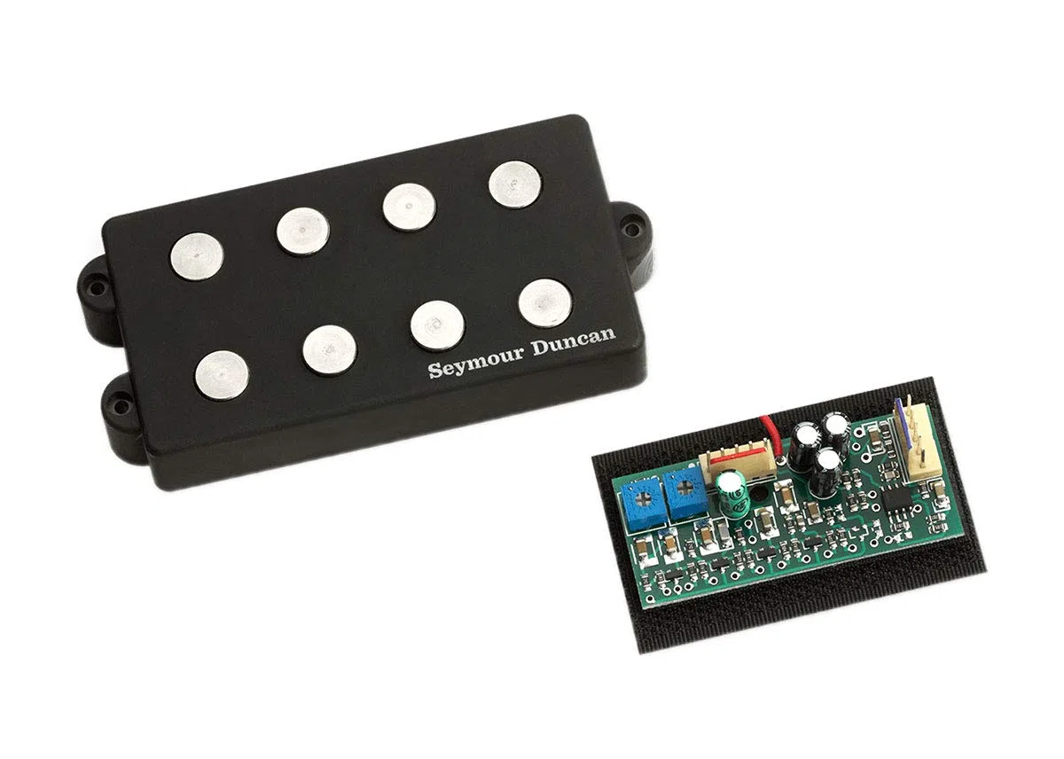 Seymour Duncan SMB-4DS - Music Man System Ceramic, Bass Humbucker + 3-Band EQ, 4-String